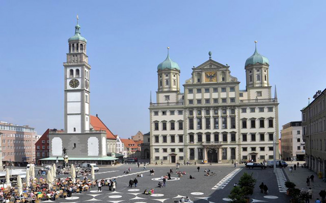 Stadtgebiet Augsburg
