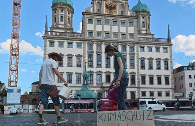 Rathausplatz sprengen