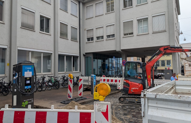 schnellladestelle