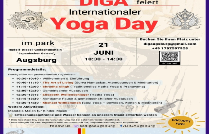 International Yoga Day / Weltyogatag