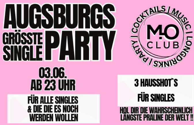 Augsburgs Größte Single Party