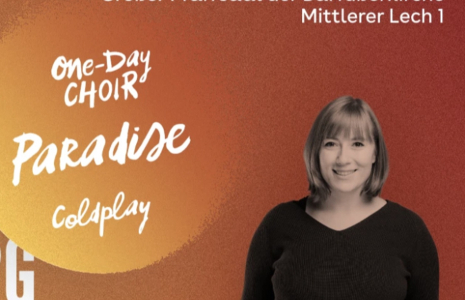Chor für einen Tag – Paradise (Coldplay)