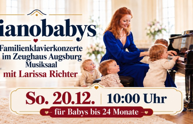Pianobabys-Weihnachtskonzert für Babys im Zeughaus