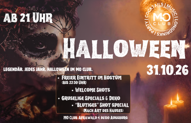 Halloween - Mo Club Augsburg