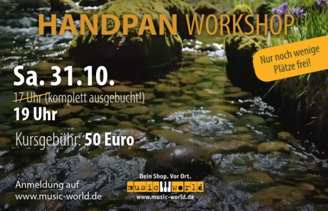 Handpan Aufbau-Workshop