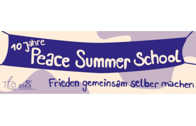 10. Peace Summer School Augsburg 2026 - Frieden gemeinsam selber machen