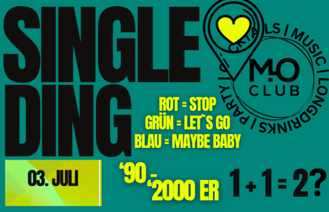 Single Ding - Mo Club Augsburg