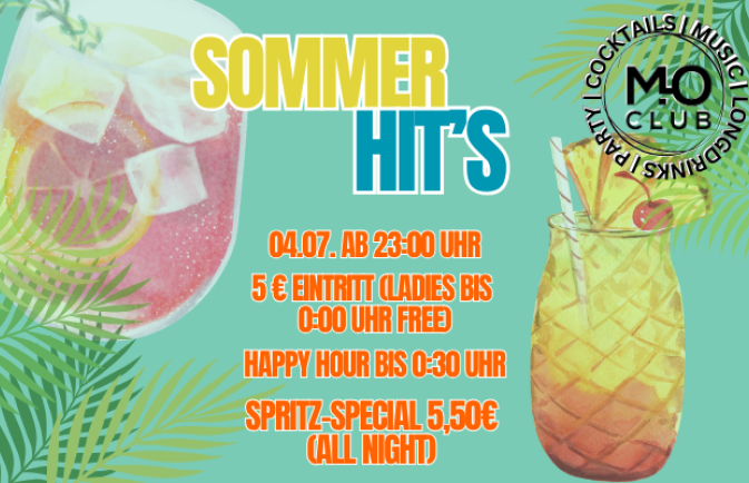 Sommer Hits - Mo Club Augsburg