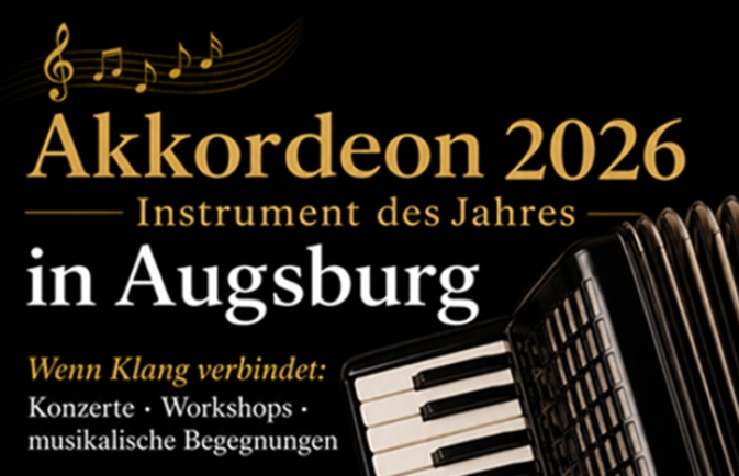 Instrumente des Jahres - Akkordeon in Augsburg - Matinée-Konzert