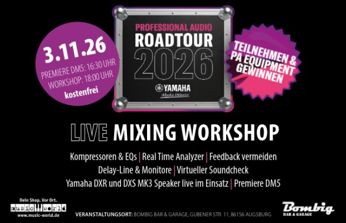 Yamaha Live-Mixing-Workshop