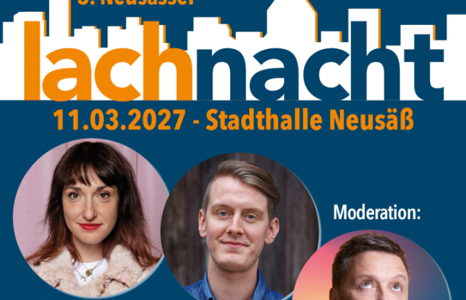 3. Neusässer Lachnacht - mit Jonas Greiner, Christl Sittenauer, Marius Jung & Jacky Feldmann