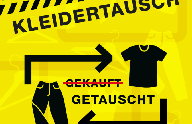 Kleidertausch an der Uni Augsburg