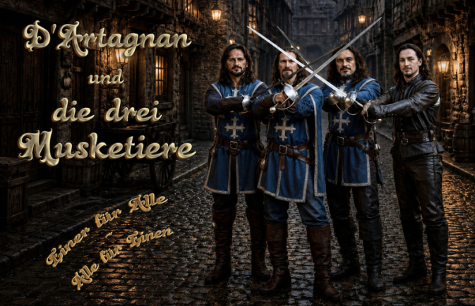 D'Artagnan und die drei Musketiere