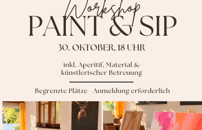 Paint & Sip Landensberg (Burgau)