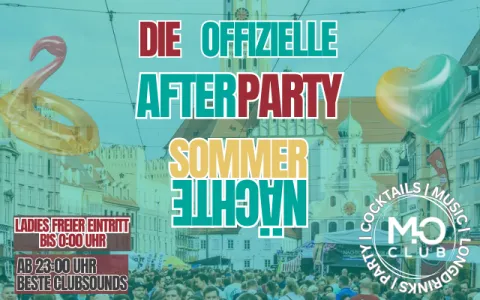 Afterparty Sommernächte - Mo Club Augsburg