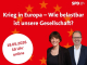 Krieg in Europa - Wie belastbar ist unsere Gesellschaft?