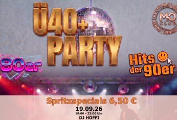 Ü 40 Party - Mo Club Augsburg