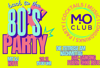 80er Day Disco - Mo Club Augsburg
