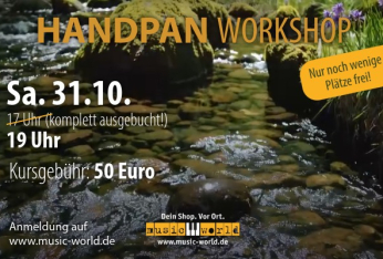 Handpan Aufbau-Workshop