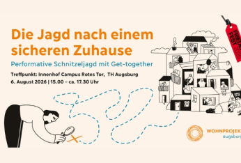 Die Jadg nach einem sicheren Zuhause - Performative Schnitzeljagd mit Get-together