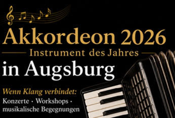 Instrumente des Jahres - Akkordeon in Augsburg - Matinée-Konzert