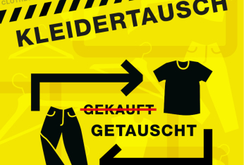 Kleidertausch an der Uni Augsburg
