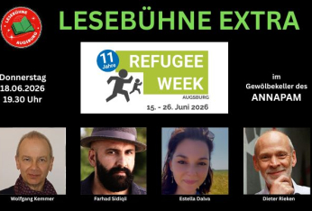 LESEBÜHNE EXTRA im Rahmen der Refugeeweek
